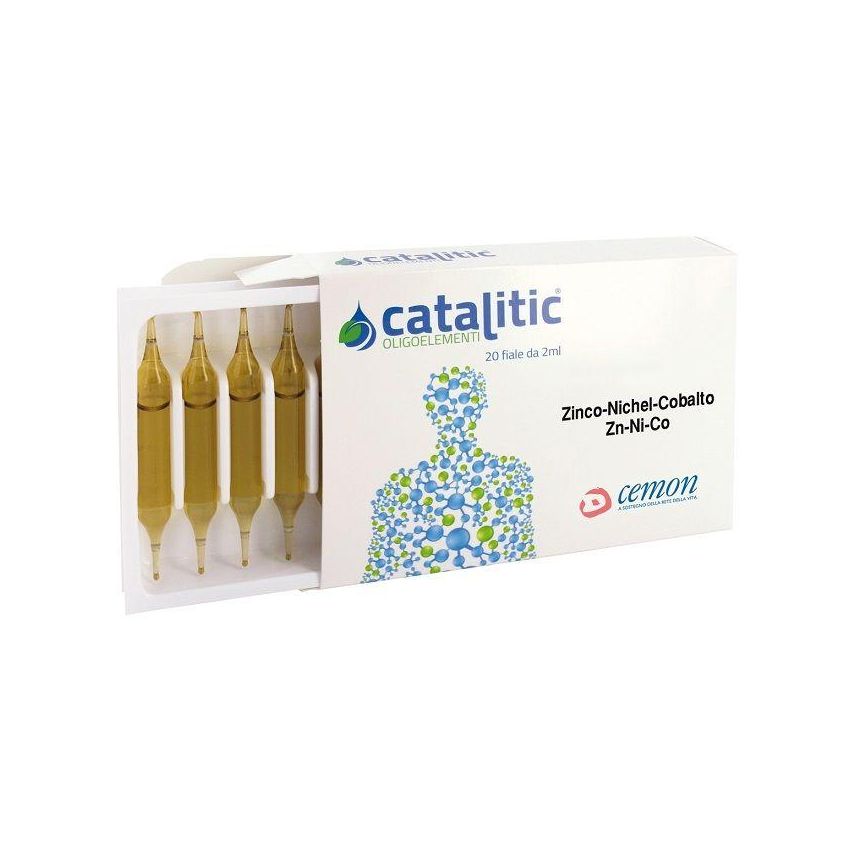 Cemon Catalitic - Set di 20 Fiale di Oligoelementi