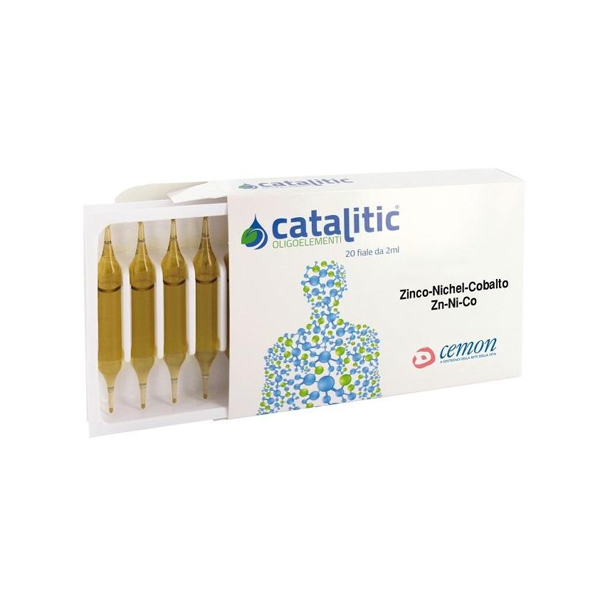 Cemon Catalitic - Set di 20 Fiale di Oligoelementi