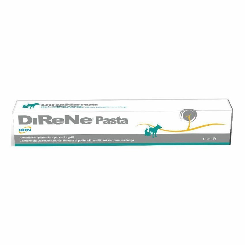 Direne - Pasta Alimentare Complementare per Cani e Gatti, 15ml