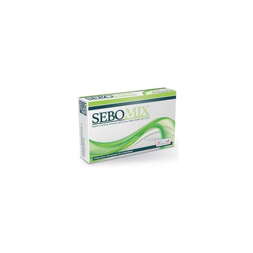 Sebomix - 30 Compresse per il Controllo del Sebo