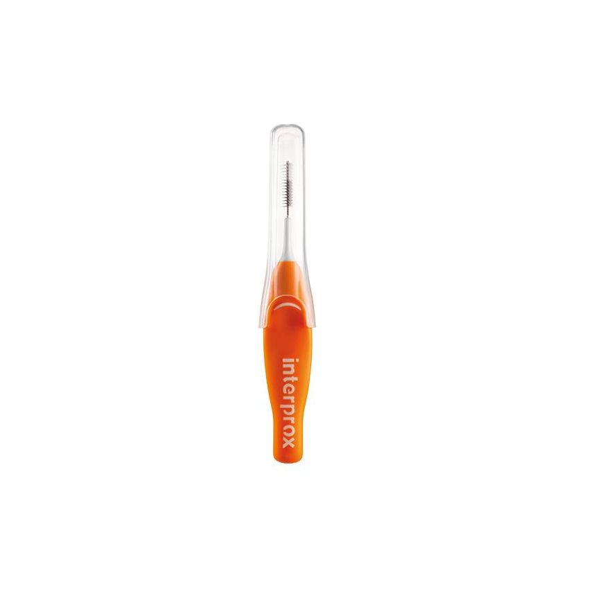 Interprox Super Micro - Scovolino Interdentale Super Sottile 0,7mm - Pacco da 6 Pezzi