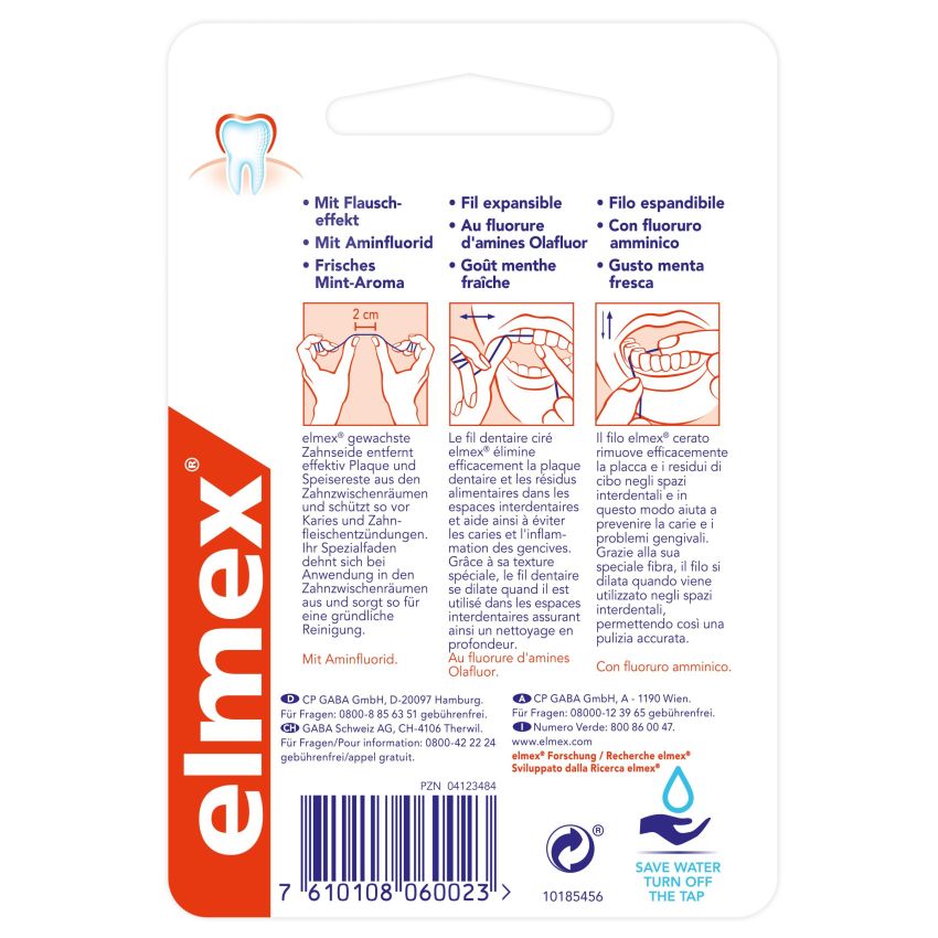 Filo Interdentale Cerato Elmex 50mt