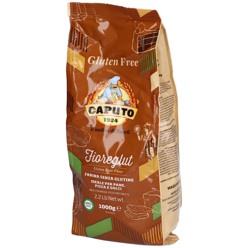 Farina Caputo FioreGlut Senza Glutine per Pane, Pizza e Dolci - 1kg