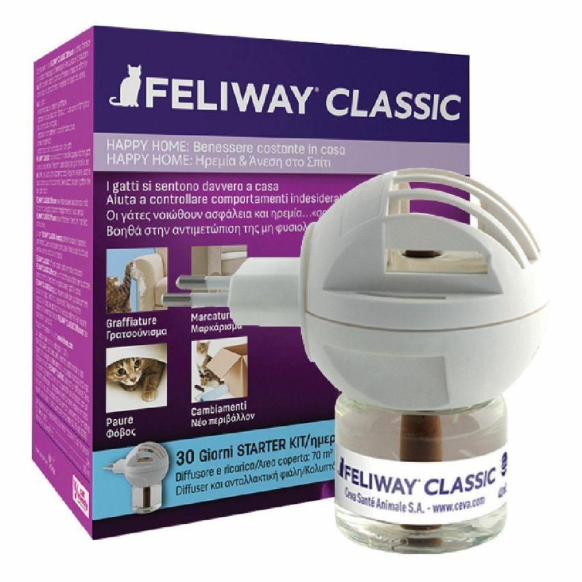 Feliway Classic Diffusore con Ricarica Extra da 48ml
