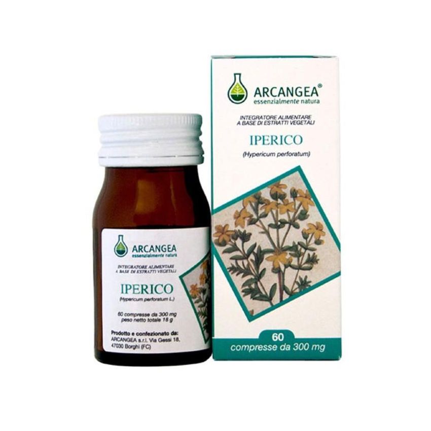 Arcangea Iperico - Supplemento Naturale per il Benessere Mentale, 60 Capsule