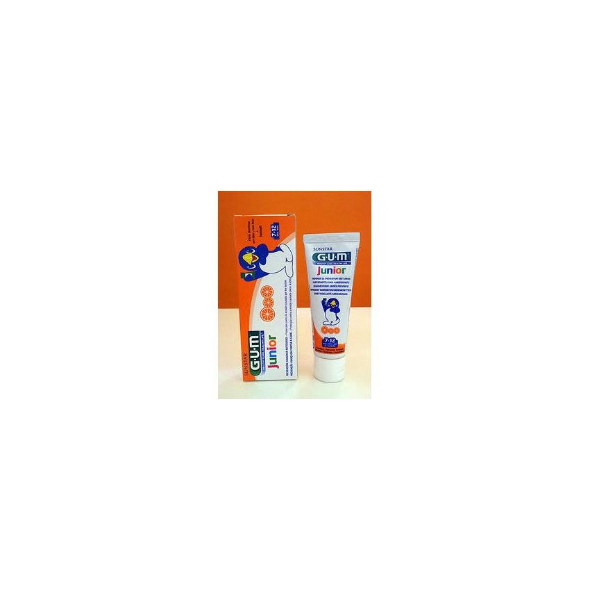 Dentifricio Gusto Fragola per Bambini da 6+ Anni, Gum Junior - 50ml