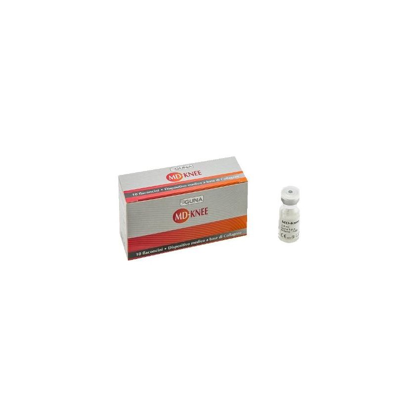 Guna MD-Knee Soluzione per Ginocchio - 10 Flaconcini da 2 ml