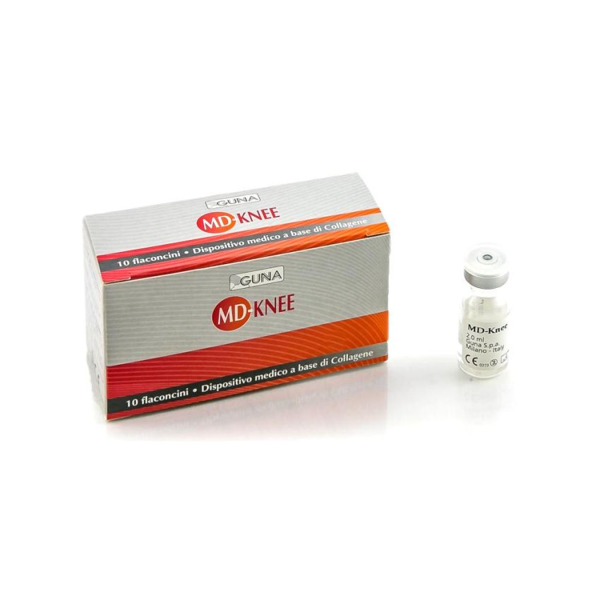 Guna MD-Knee Soluzione per Ginocchio - 10 Flaconcini da 2 ml