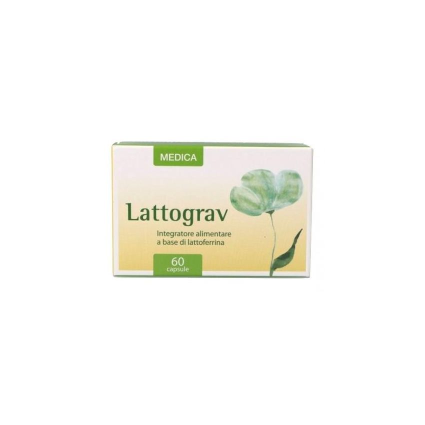 Lattograv Digestive Support - 60 Capsule Pack