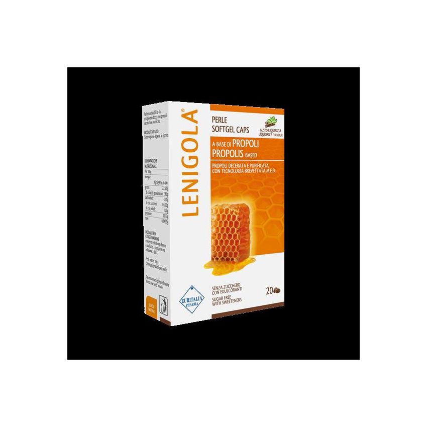 Lenigola Perle Balsamiche alla Liquirizia - Confezione da 20