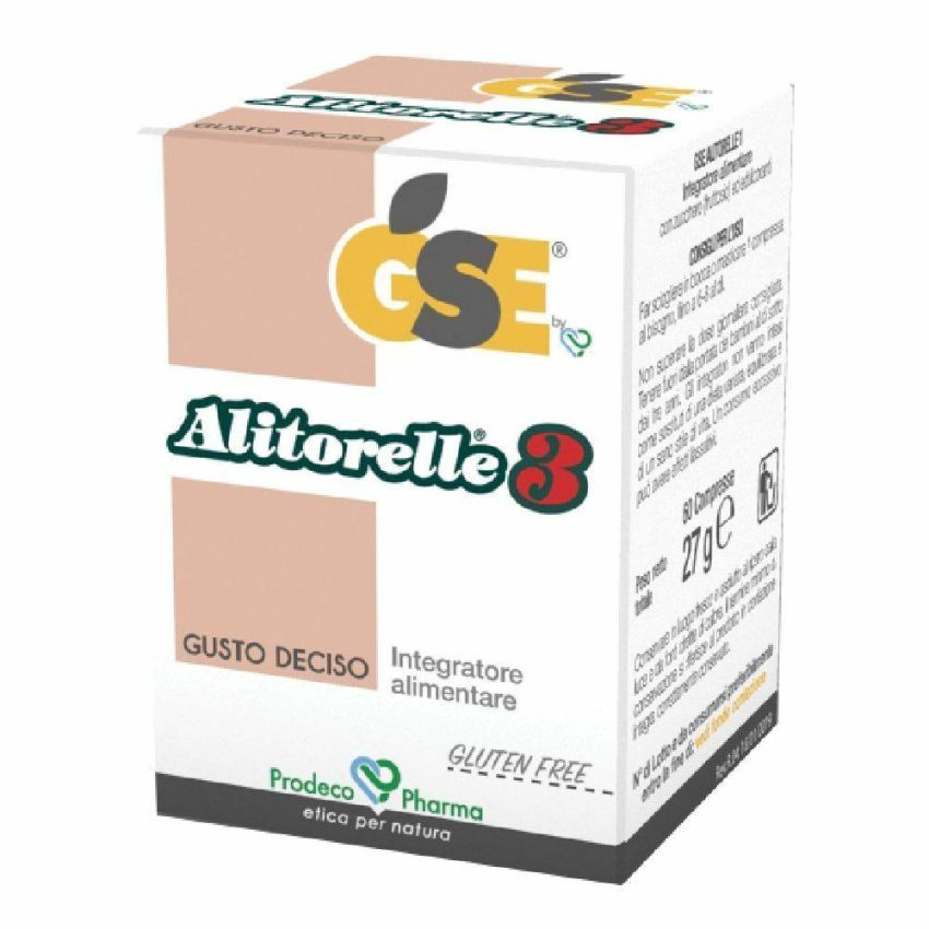 GSE Alitorelle Deciso - Integratore Alito Fresco - 60 Compresse