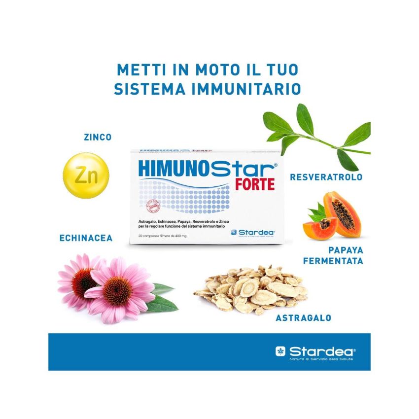 Himunostar Forte - Stimolatore Immunitario, 20 Compresse