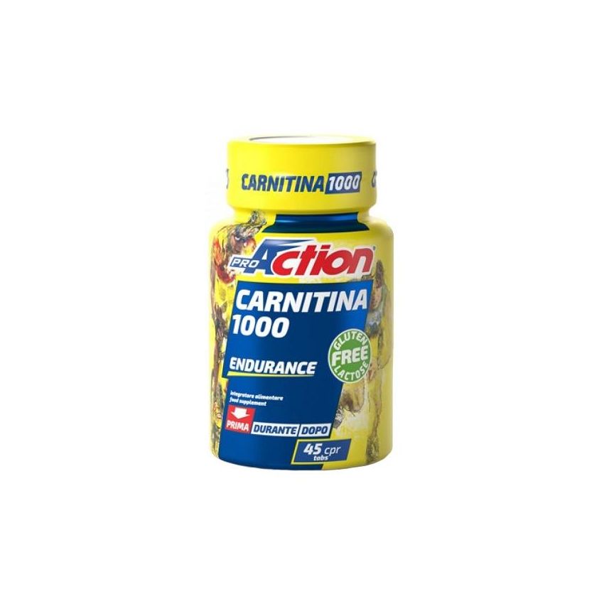Proaction L-Carnitina 1000 - 45 Compresse Energizzanti