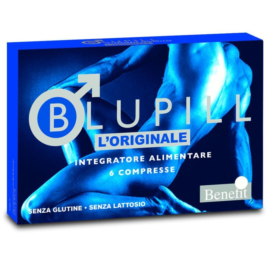 Blupill Pillole Naturali per la Vitalità Maschile - 6 Compresse