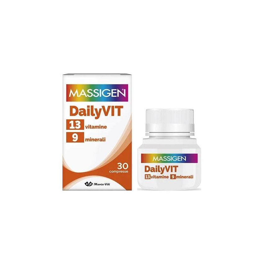 Massigen Dailyvit+ Multivitaminico - Confezione da 60 Compresse