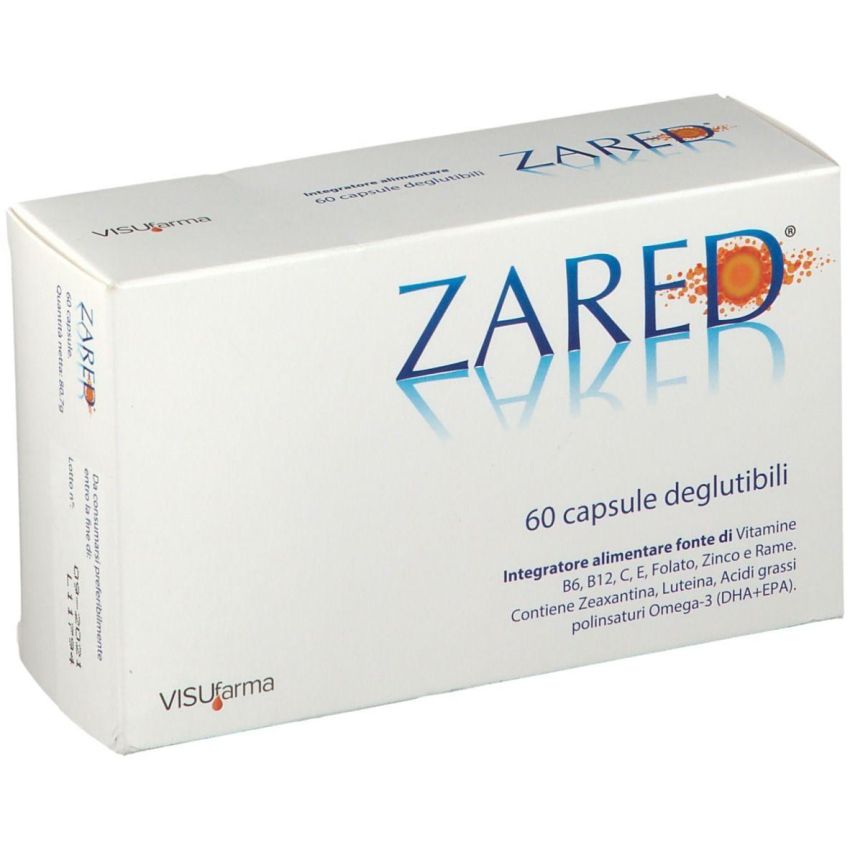 Zared Advanced Health Supplement - 60 Capsule