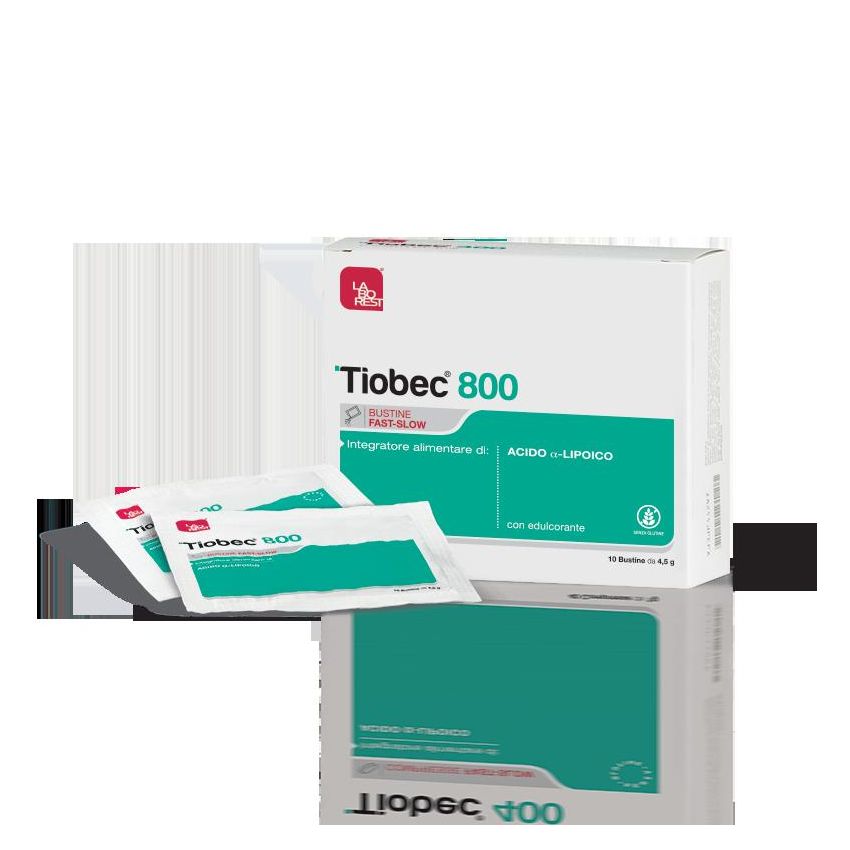Tiobec 800 Fast Slow - Pacchetto da 10 Bustine