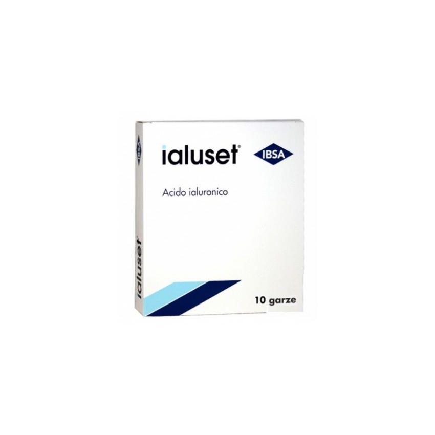 Ialuset Garza Medicata 10x10cm - 10 Pezzi