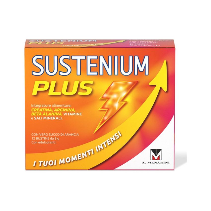 Sustenium Plus Integratore Energetico - 12 Bustine