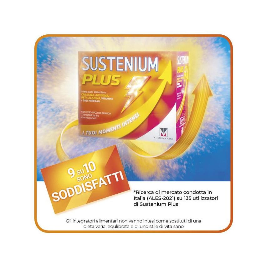 Sustenium Plus Integratore Energetico - 12 Bustine