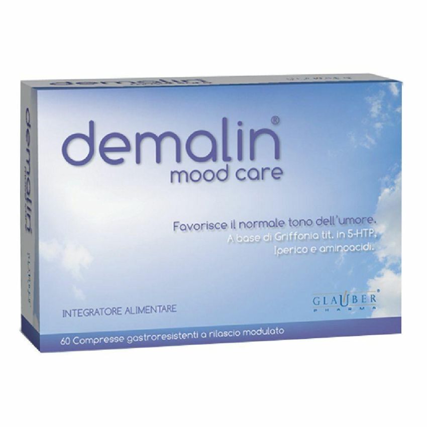 Demalin Mood Care - Integratore per il Benessere Emotivo, 60 Compresse