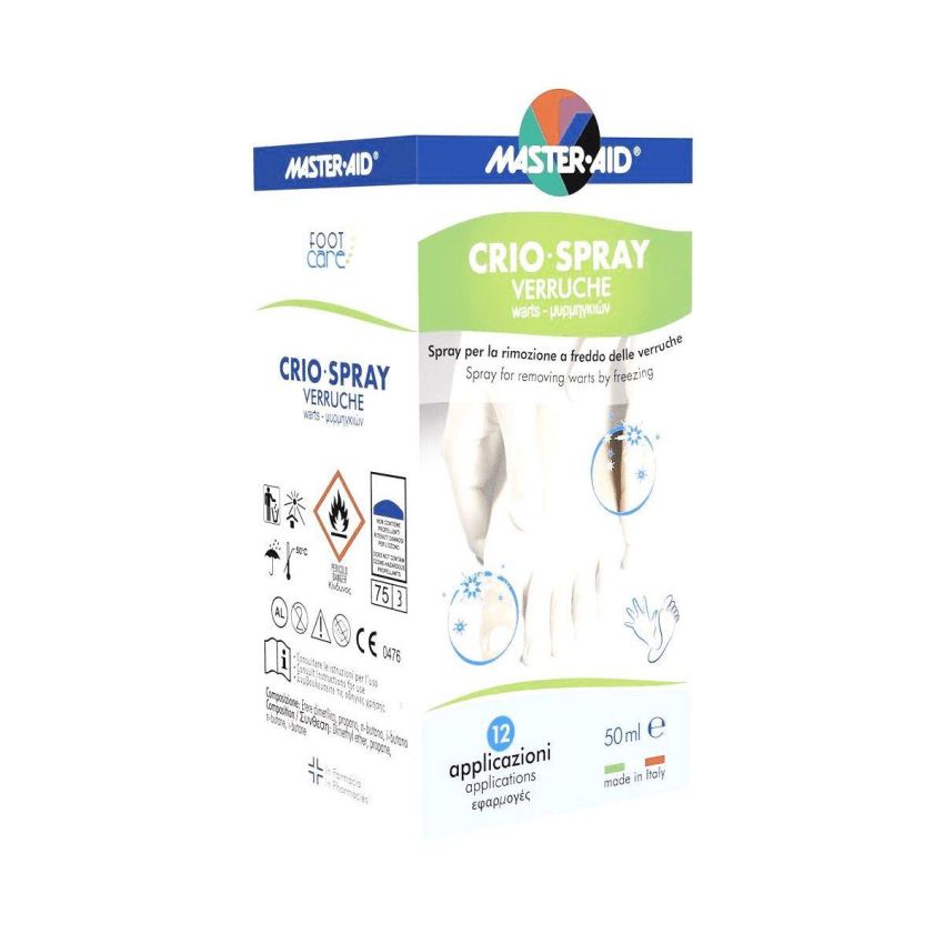 Master-Aid Footcare Cryo Spray per Verruche - 50ml
