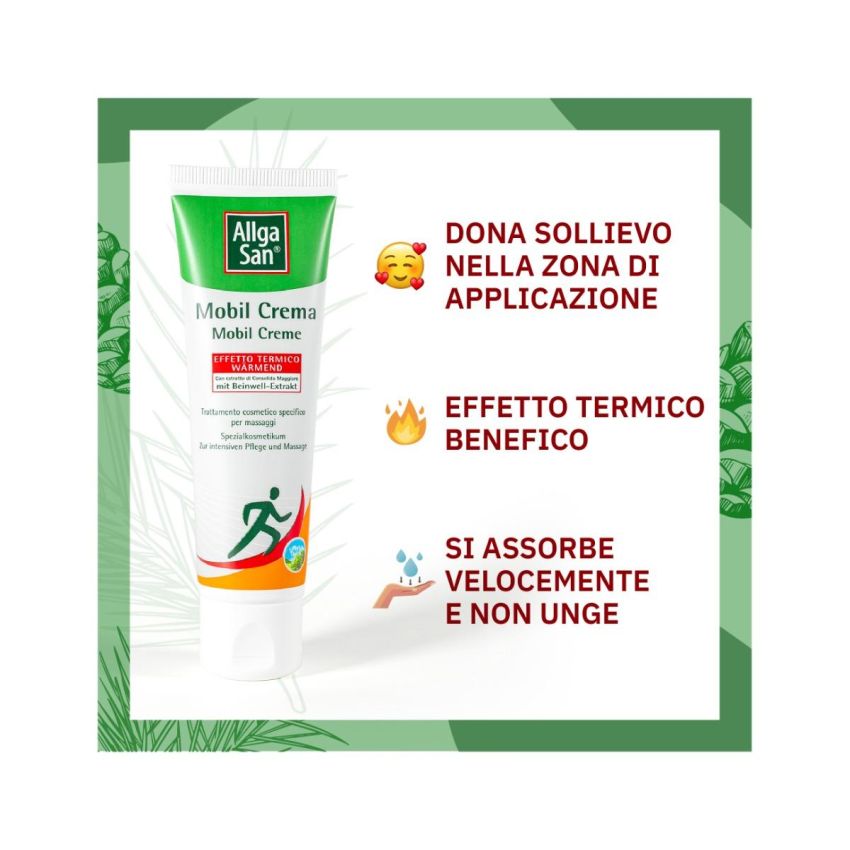 AllgaSan Crema Termica di Mobilità per Cervicale e Schiena - 50ml