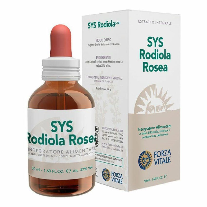 Sys Estratto Concentrato di Rodiola Rosea in Gocce - 50 ml