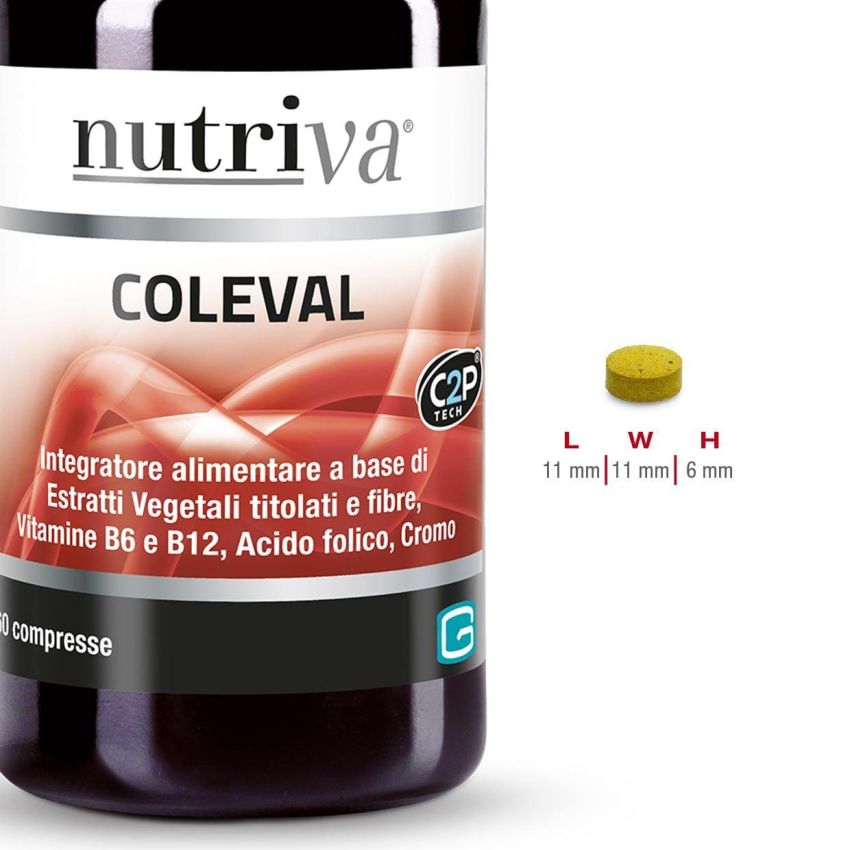 Coleval Nutriva - Integratore Alimentare 60 Compresse