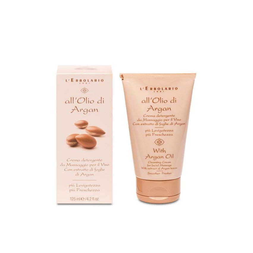 Detergente Viso All'Olio di Argan Massaggiante