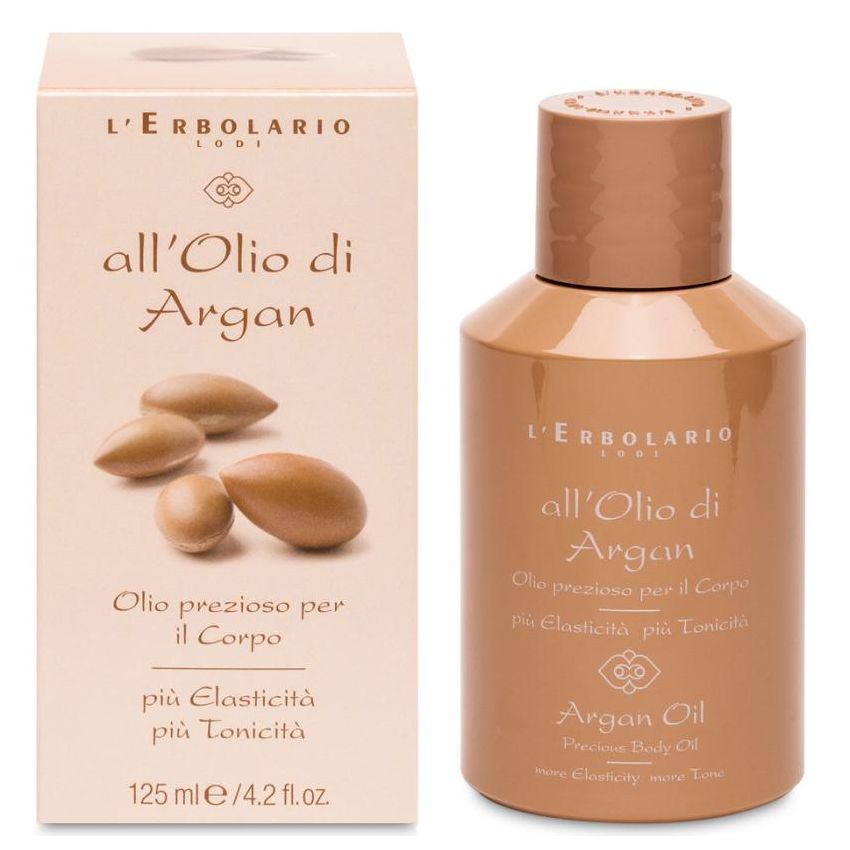 L'Erbolario Olio Nutriente per il Corpo con Argan, 125ml