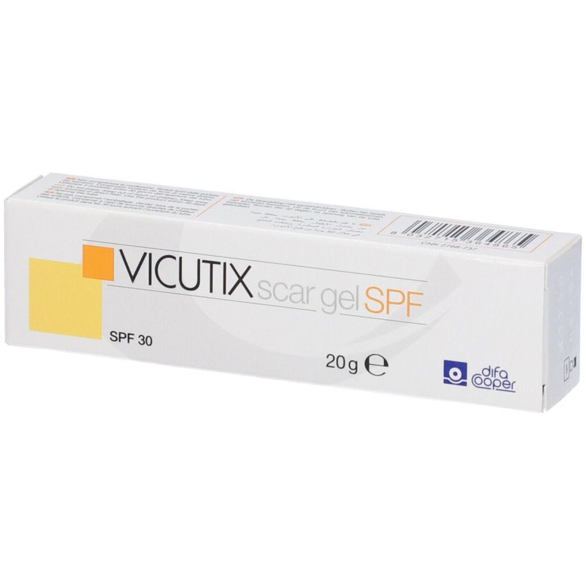 Vicutix Advanced Scar Healing Gel con SPF 30, 20g