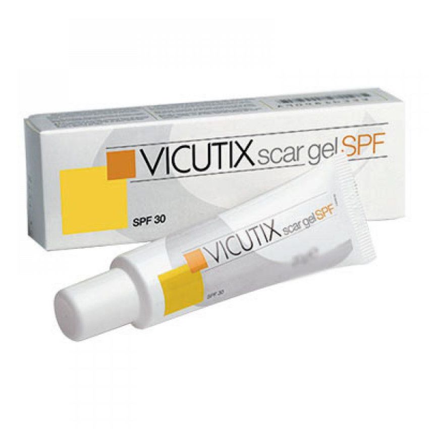 Vicutix Advanced Scar Healing Gel con SPF 30, 20g
