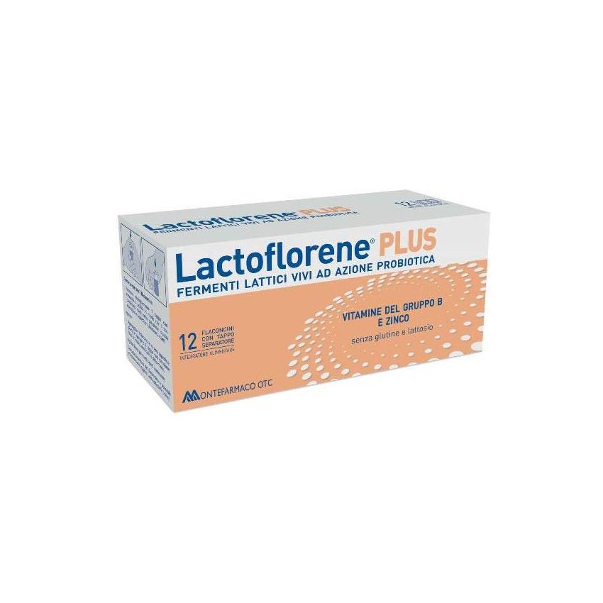 Lactoflorene Plus Probiotico in Flaconi da 10ml - Confezione da 12