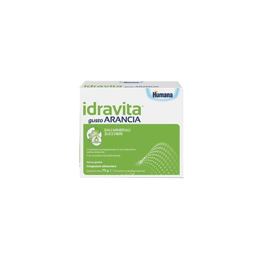 Idravita Bustine di Arancia - Pacchetto da 12, 6,25g