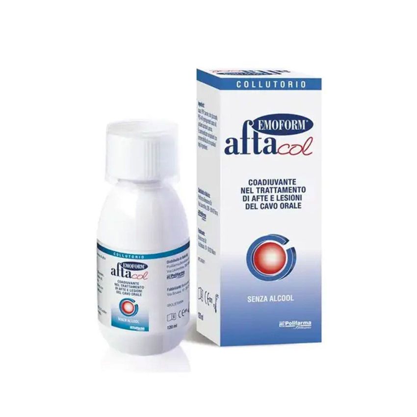 Emoform Aftacol - Collutorio Protettivo per Afta, 120ml