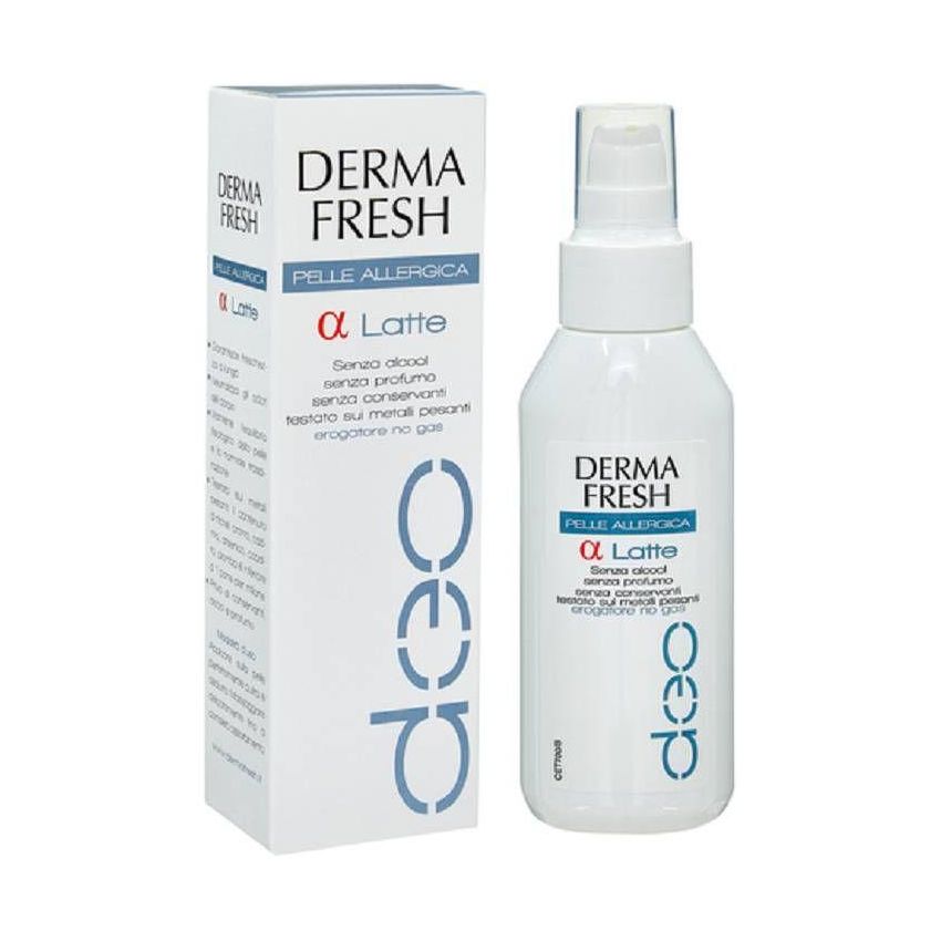 DermaFresh Alfalatte - Crema Idratante per Pelli Allergiche, 100ml