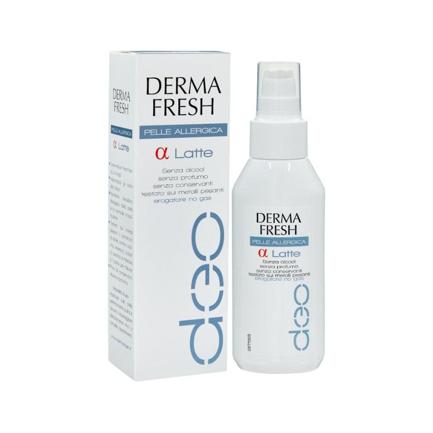 DermaFresh Alfalatte - Crema Idratante per Pelli Allergiche, 100ml