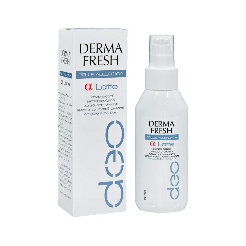 DermaFresh Alfalatte - Crema Idratante per Pelli Allergiche, 100ml