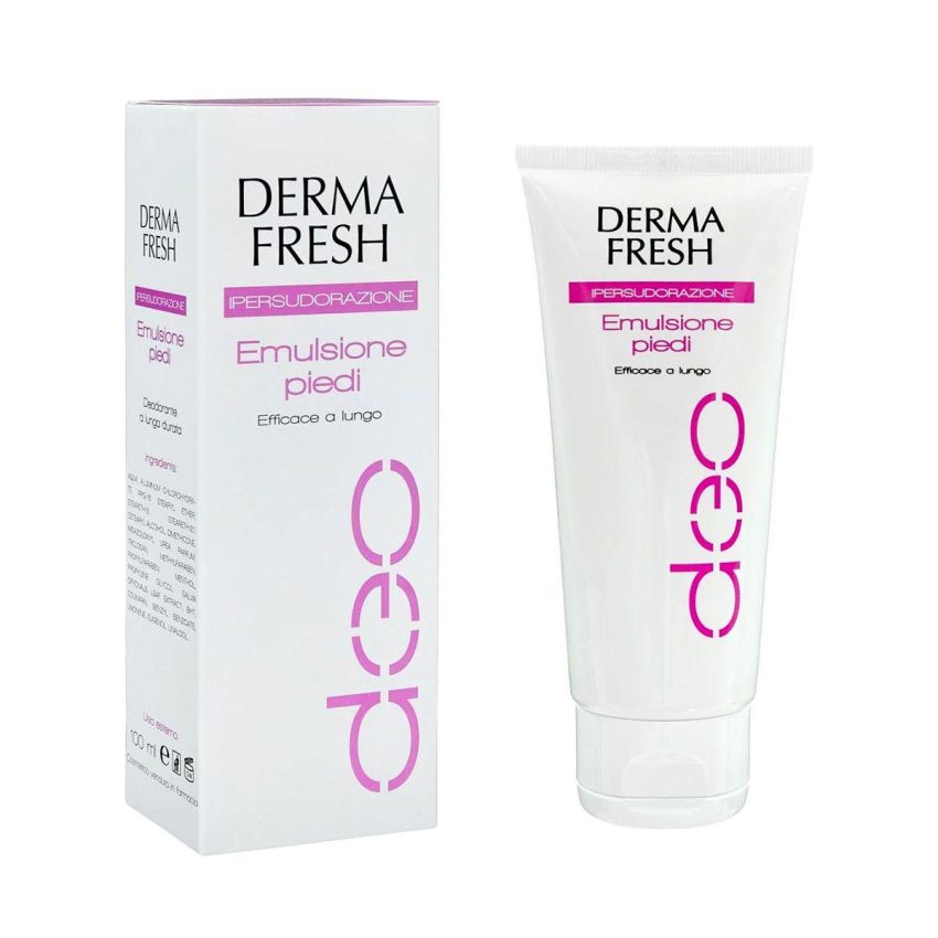 Dermafresh Advanced Formula per Ipersudorazione dei Piedi, 100ml
