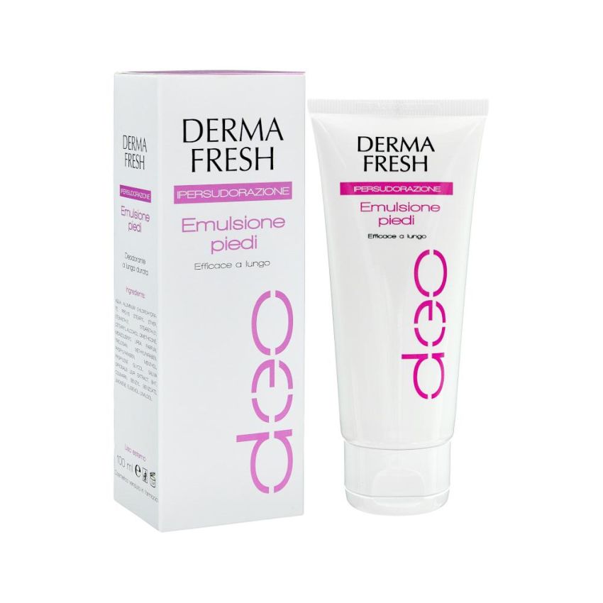 Dermafresh Advanced Formula per Ipersudorazione dei Piedi, 100ml