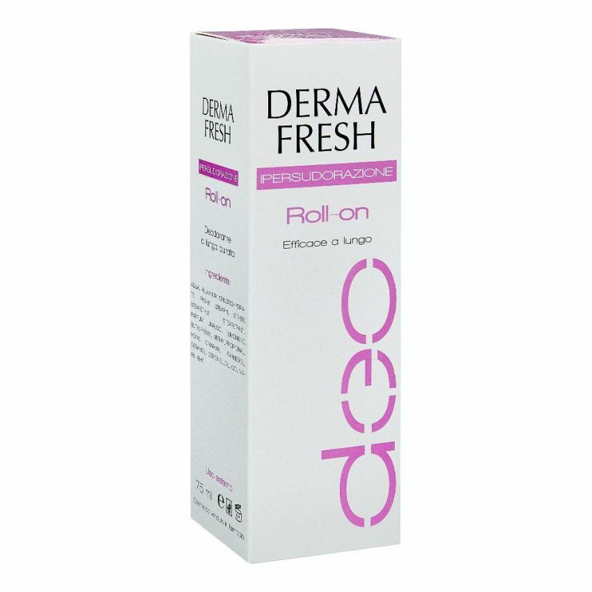 Dermafresh Roll-On 75ml per Ipersudorazione