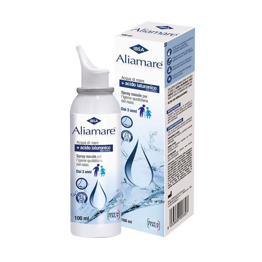 Aliamare Spray Nasale 100ml a Soluzione Isotonica