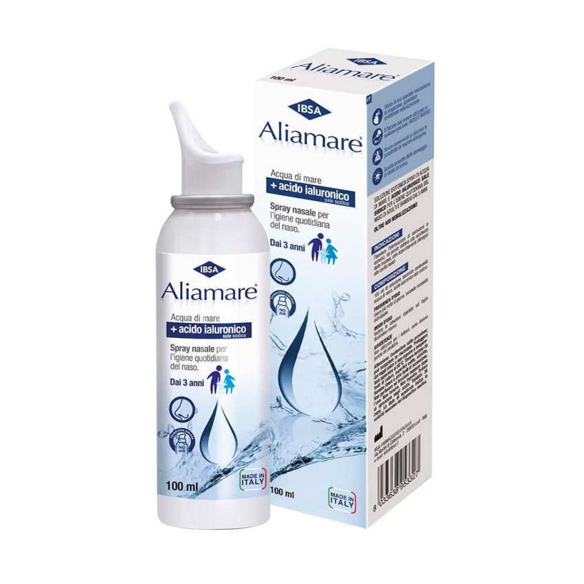 Aliamare Spray Nasale 100ml a Soluzione Isotonica