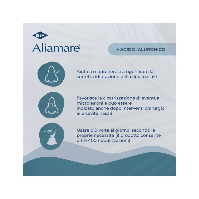 Aliamare Spray Nasale 100ml a Soluzione Isotonica