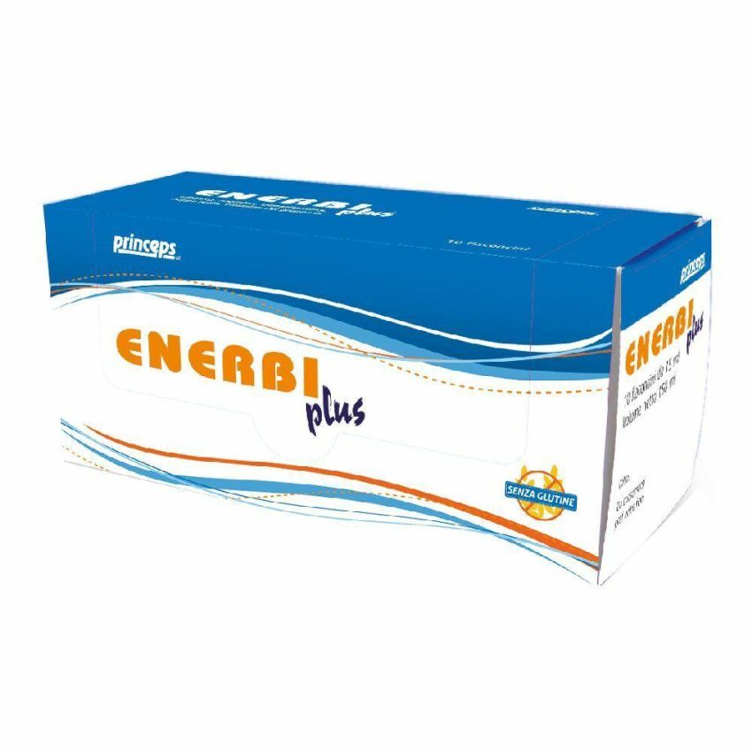 Enerbi Plus Supplemento Energetico - 10 Flaconi da 15ml