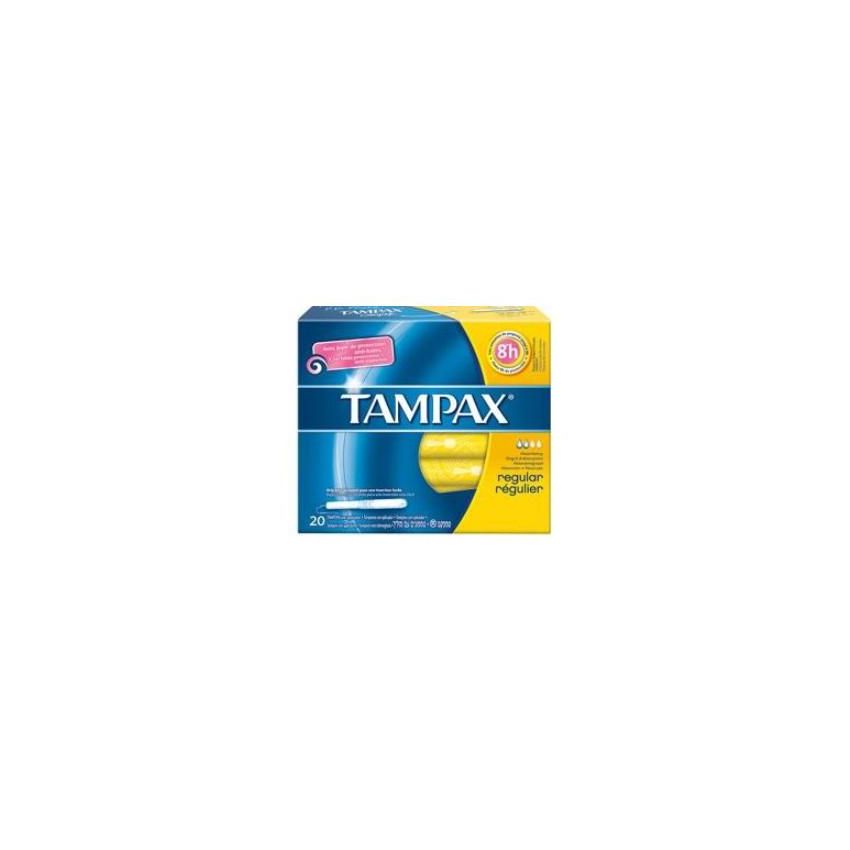 Tampax Regular Tamponi 20 Pezzi in Scatola Blu