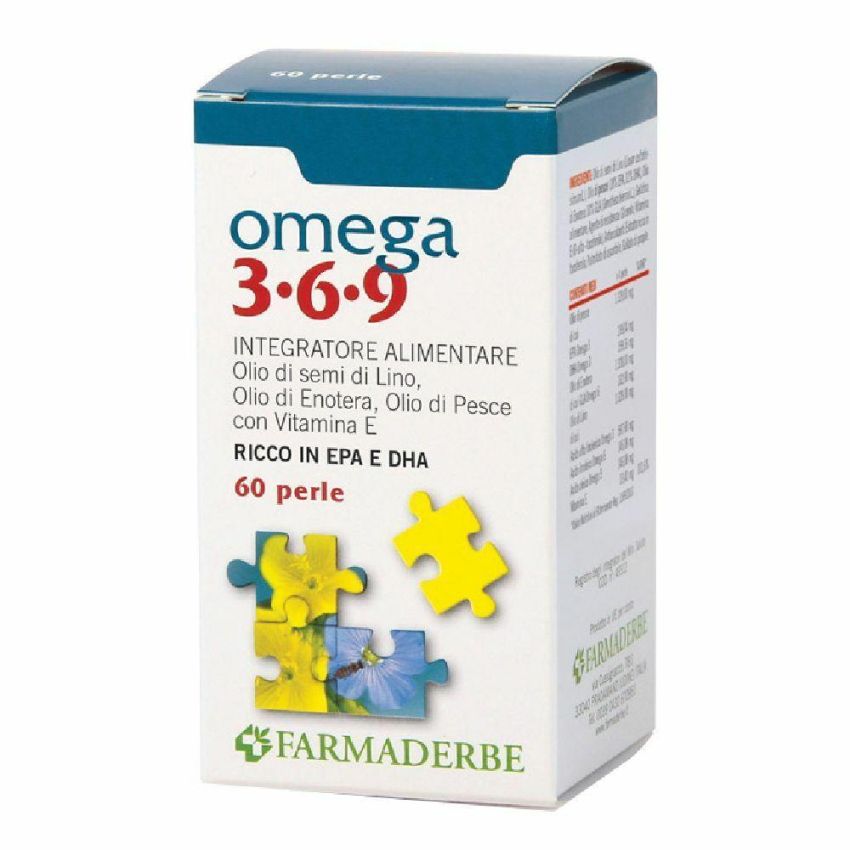 Omega 3-6-9 Supplemento Nutrizionale - 60 Perle