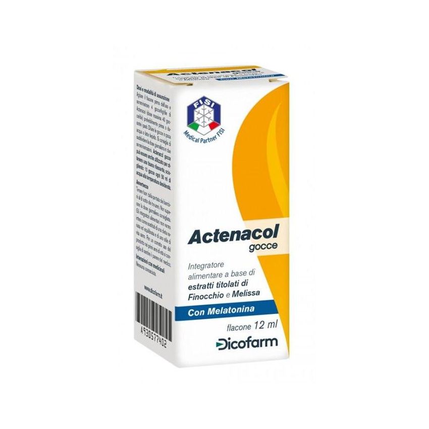 Actenacol 12ml Gocce con Melatonina