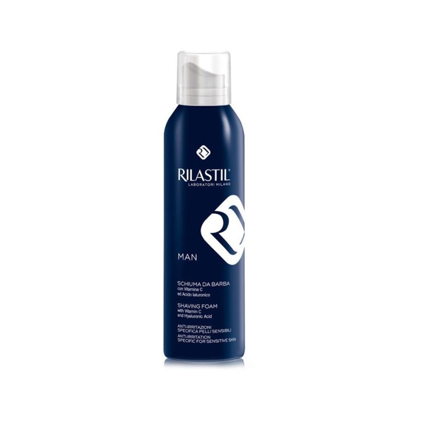Rilastil Man - Schauma da Barba 200ml per Uomo